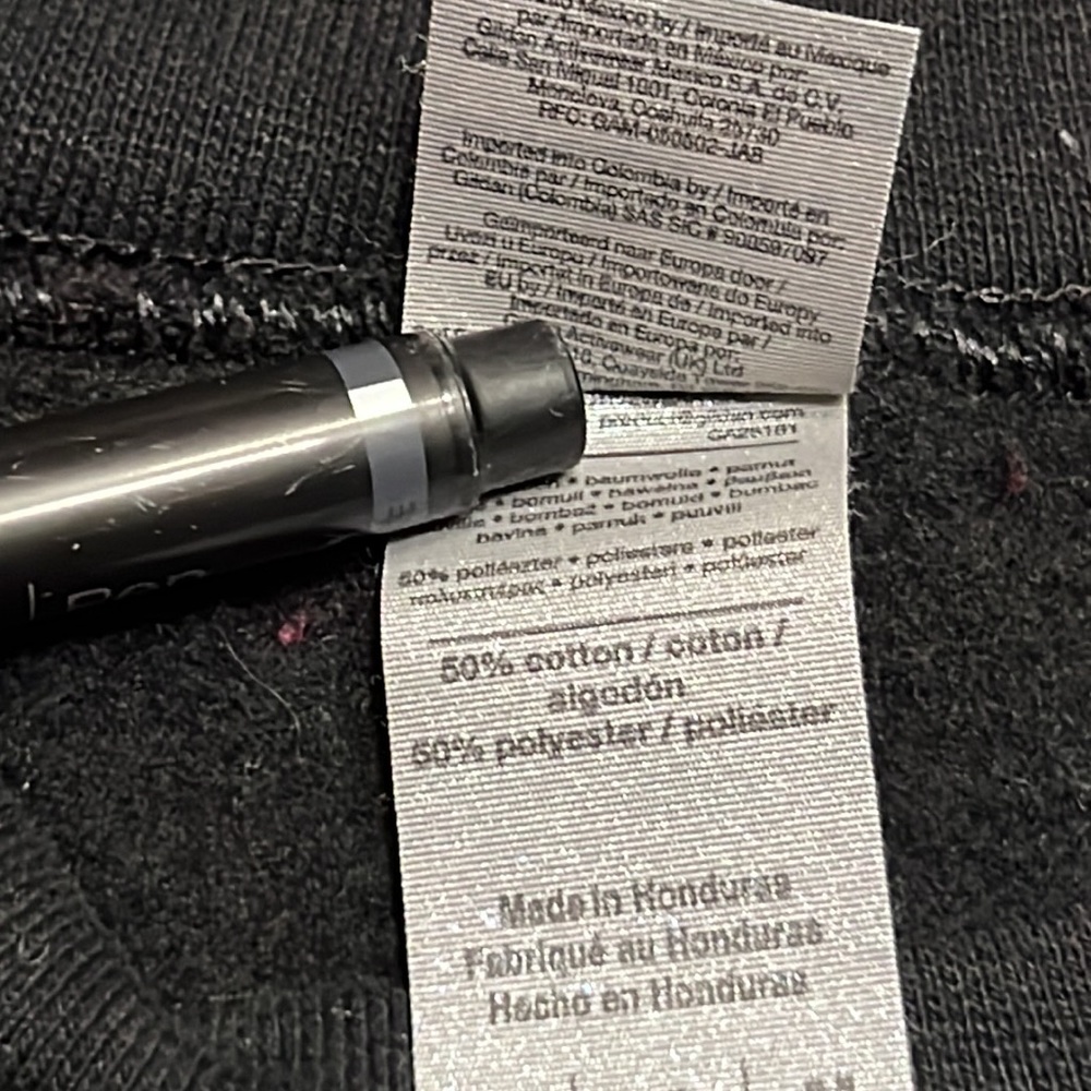 TLC Black Gildan Heavy Blend Crew Neck Sweatshirt Sz M GUC - Picture 5 of 11